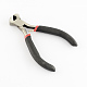 45 # conjuntos de herramientas de joyería de diy de acero al carbono: alicates de punta redonda PT-R007-03-2