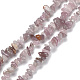 Chapelets de perles en quartz rose naturel G-P497-03A-02-1