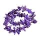 Natural Amethyst Chips Beads Strands G416-A19-2