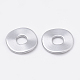 Spray Matte Painted Acrylic Bead Spacers X-ACRP-N001-12B-1