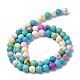 Natural Howlite Beads Strands G-C180-20-2