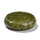 Posacenere in resina con pietre di peridoto naturale DJEW-F015-06D-3