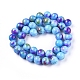 Chapelets de perles en pierre précieuse naturelle et synthétique G-L548-10-3