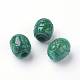 Perles européennes de Myanmar jade/jade birman naturel G-E418-22-1