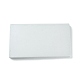 Placa de joyería redonda plana de porcelana rectangular DJEW-I015-02-5