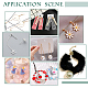 PandaHall About 1480 Pcs Jewelry Finding Kits with Earring Hook DIY-PH0019-30-7