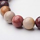 Natürliche Mookaite Perlen Stretch-Armbänder BJEW-F203-07-3
