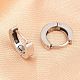 Серьги-кольца из хирургической нержавеющей стали 316 EJEW-C160-13AS-5