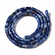 Natürliche blaue Fleck Jaspis Perlen Stränge G-S366-078-2