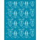 OLYCRAFT 4x5 Inch Clay Stencils Goddess Pattern Silk Screen for Polymer Clay Chakra Goddess Silk Screen Stencils Mesh Transfer Stencils Magic Theme Mesh Stencil for Polymer Clay Jewelry Making DIY-WH0341-266-1