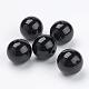 Acrílicos chicle abalorios redondas perlas gruesas para la joya de diy y pulseras X-PACR-24D-5-1