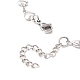 304 collier chaîne coeur en acier inoxydable pour femme NJEW-TA00061-6