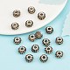 Бусины со стразами из смолы CPDL-H001-10x7mm-17-3