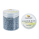 Cuentas redondas de perlas de vidrio teñidas ecológicas HY-PH0001-3mm-RB077-3