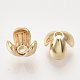 Brass Bead Caps KK-T048-005G-NF-2