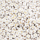 500Pcs 5 Style Plating Acrylic Beads PACR-BY0001-01-3