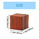 Природных шарики древесины WOOD-WH0107-45A-2