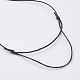 Adjustable Cotton Waxed Cord Pendant Necklaces NJEW-JN02105-4