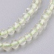 Chapelets de perles en préhnite naturelle G-F568-121-2mm-3