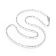 304 Stainless Steel Figaro Chain Necklaces X-NJEW-E143-04P-1