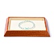 Bandeja de exhibición de pulseras de joyería de madera rectangular ODIS-P008-19A-02-4