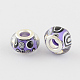Large Hole Resin European Beads OPDL-R116-04-2