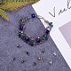 Pandahall elite environ 600 pièces 6 embouts de perles de couleur couvre-nœuds IFIN-PH0024-17-2