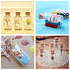 Botellas de vidrio frasco de vidrio grano contenedores CON-BC0004-73-7