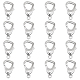 PandaHall Elite 20 Pcs 304 Stainless Steel Lobster Claw Clasps Size 8.5x15 for Jewelry Making Findings STAS-PH0019-66P-1