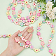 WADORN 2pcs Colorful Wood Beaded Purse Chain DIY-WH0304-729-3