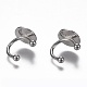 925 Sterling Silver Cuff Earrings STER-H100-S-2