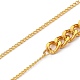 Chain Necklaces & Bracelet & Dangle Earring Sets SJEW-JS01119-10