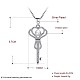 Fashion Brass Pendant Necklaces NJEW-BB26595-6