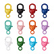 Yilisi 24Pcs 12 Colors Alloy Lobster Claw Clasps PALLOY-YS0001-06-1