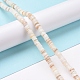 Eau douce naturelle de coquillage perles brins X-SHEL-G011-09-A02-2