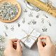 Сплав дреды бусины FIND-CJC0028-03AS-5