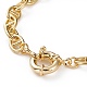 Brass Mariner Link Chain Bracelets BJEW-JB05816-3