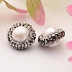 Dome Natural Cultured Freshwater Pearl Beads PEAR-H026-08-2