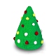 Weihnachtsbaum-Nadelfilzset DIY-I092-04-2