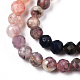 Natural & Synthetic Mixed Gemstone Beads Strands G-D080-A01-02-37-3