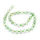 Natürlichen grünen Aventurin Perlen Stränge G-E569-C17-2