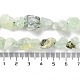 Hebras de perlas prehnitas naturales en bruto G-B065-C06-5