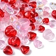 80 pz 13 perle di vetro verniciate a spruzzo trasparenti in stile GLAA-FS0001-30-4