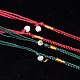 Nylon Cord Necklace Making NWIR-E028-04A-3