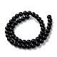 Brins de perles d'onyx noir naturel X-G-Z024-01B-3