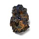 Grappolo di azzurrite naturale con pepite grezze G-G999-A01-2