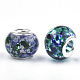 Glass European Beads GPDL-Q022-01-2