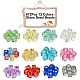 672шт 12 цвета стеклянный бисер SEED-FS0001-24-2