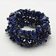 Chip Lapis Lazuli Beads Stretch Bracelets BJEW-F226-03-1