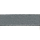 ポリエステルサテンリボン  グレー  1/4インチ（6mm）  約580ヤード/ロール（530.352メートル/ロール） RC6mmY-59-1